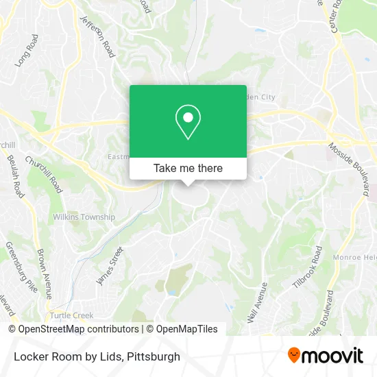 Locker Room by Lids map