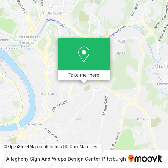 Allegheny Sign And Wraps Design Center map