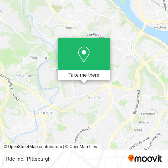 Rdc Inc. map