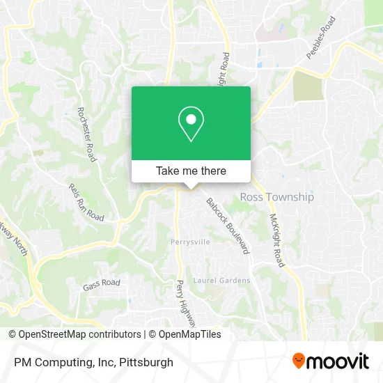 PM Computing, Inc map