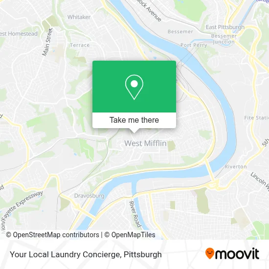 Your Local Laundry Concierge map