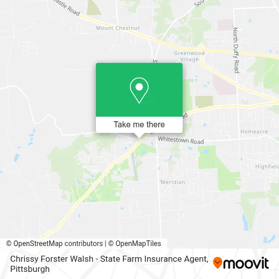 Chrissy Forster Walsh - State Farm Insurance Agent map
