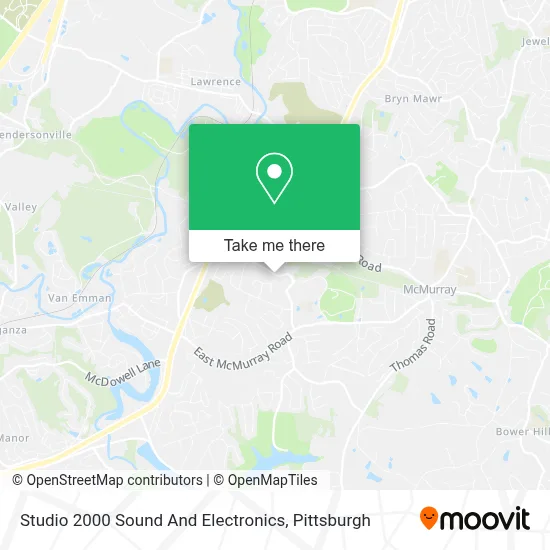 Studio 2000 Sound And Electronics map