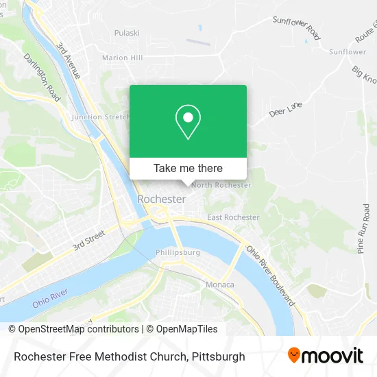 Rochester Free Methodist Church map