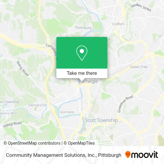 Community Management Solutions, Inc. map