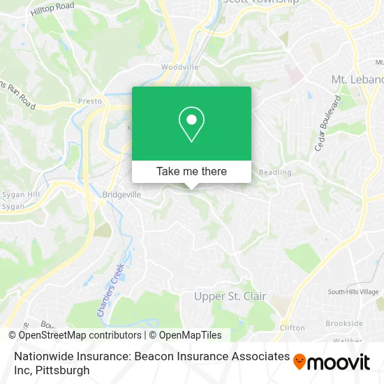 Nationwide Insurance: Beacon Insurance Associates Inc map
