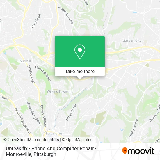 Ubreakifix - Phone And Computer Repair - Monroeville map