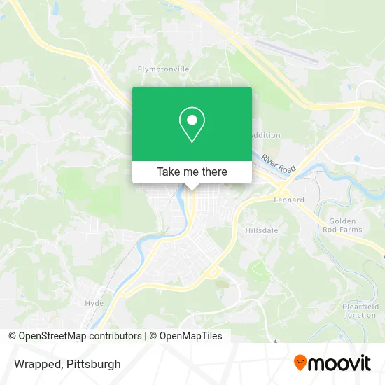Wrapped map