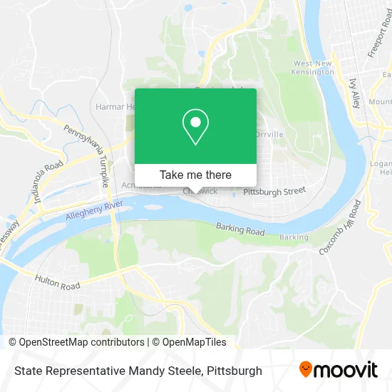 State Representative Mandy Steele map