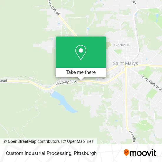 Custom Industrial Processing map
