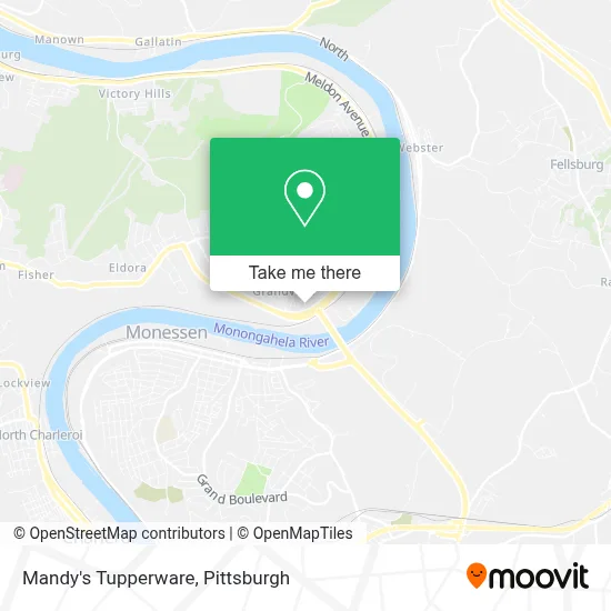 Mandy's Tupperware map