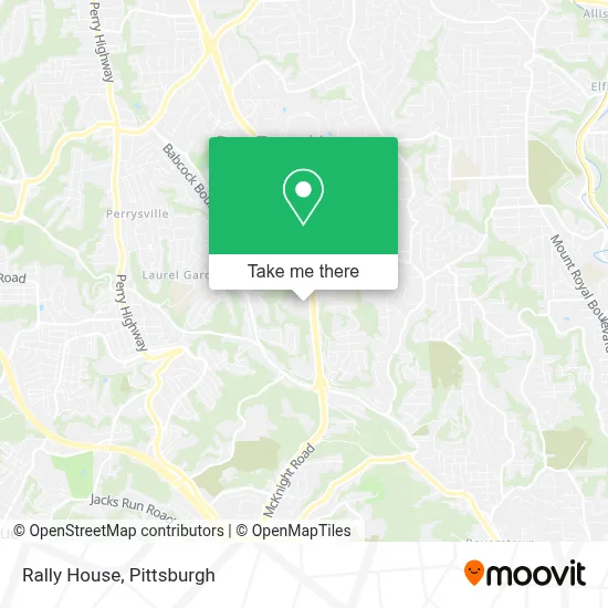 Rally House map