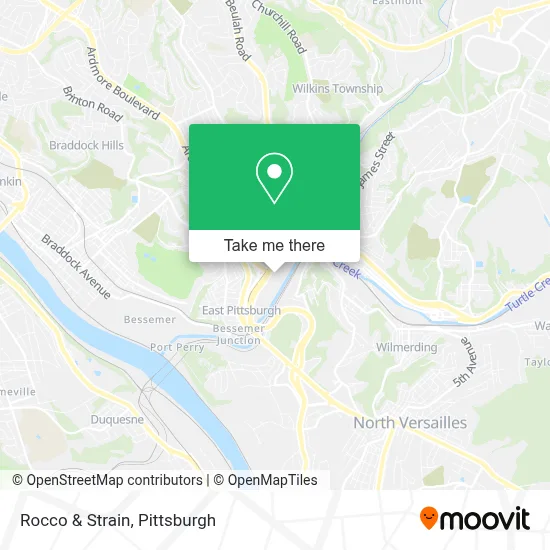 Rocco & Strain map