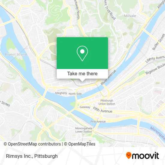 Rimsys Inc. map