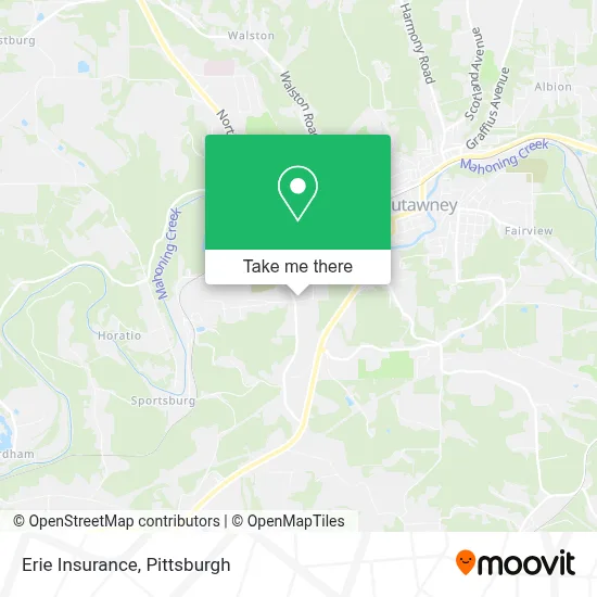 Erie Insurance map