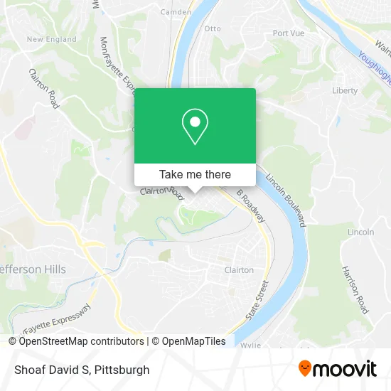 Shoaf David S map