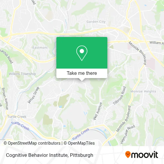 Cognitive Behavior Institute map