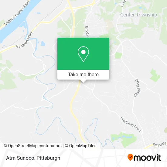 Atm Sunoco map