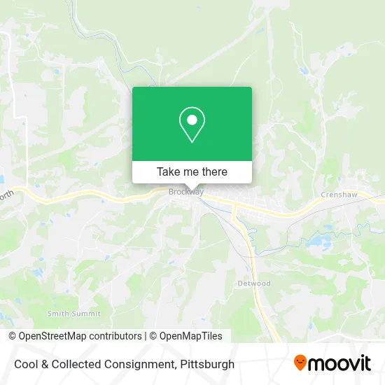 Cool & Collected Consignment map
