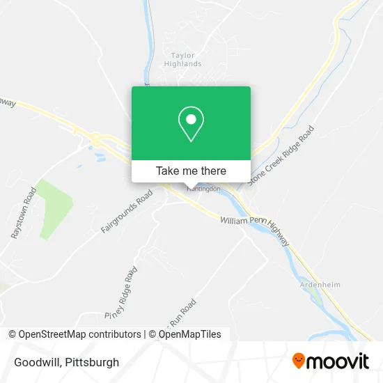 Goodwill map