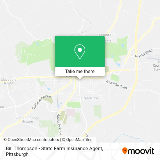 Bill Thompson - State Farm Insurance Agent map