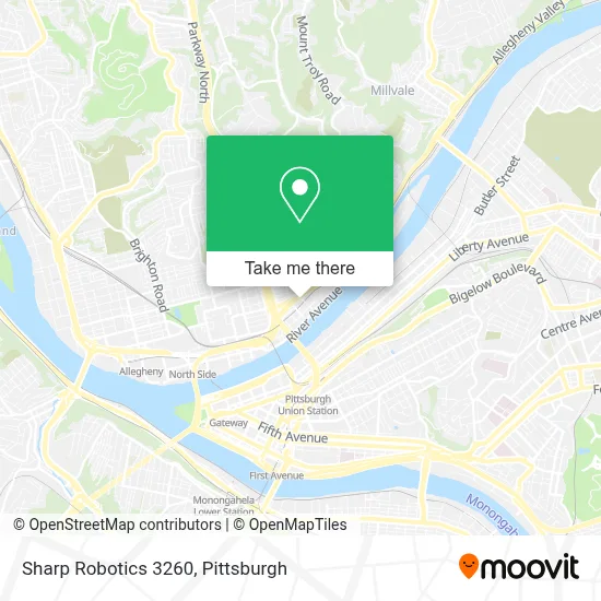 Sharp Robotics 3260 map