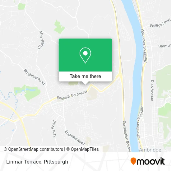 Linmar Terrace map
