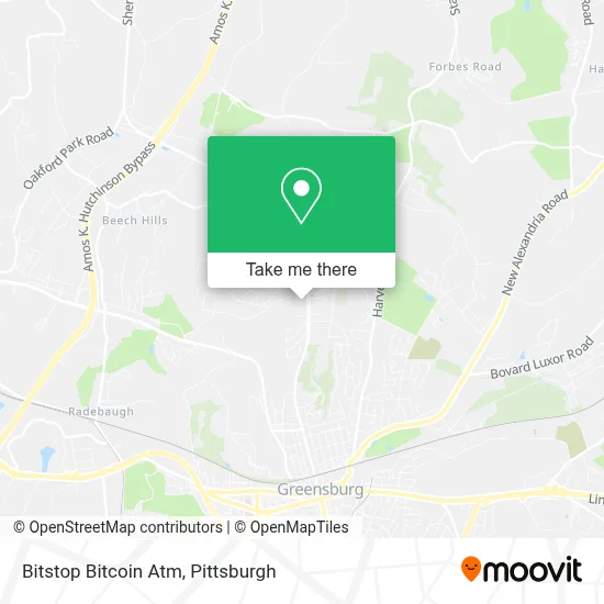 Bitstop Bitcoin Atm map