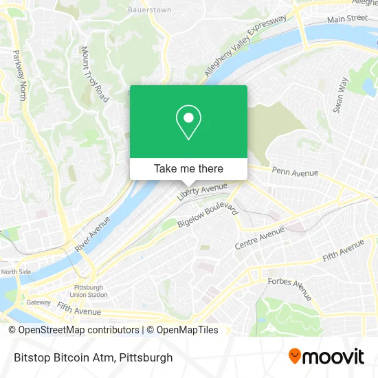 Bitstop Bitcoin Atm map