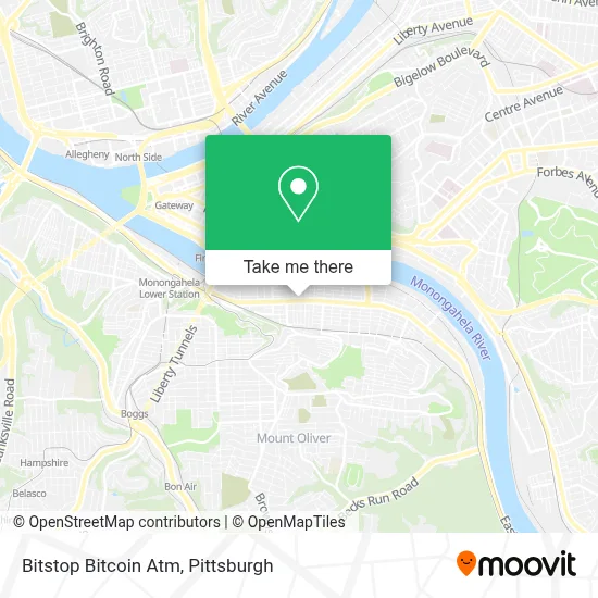 Bitstop Bitcoin Atm map