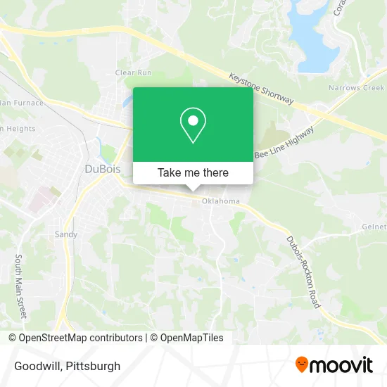Goodwill map