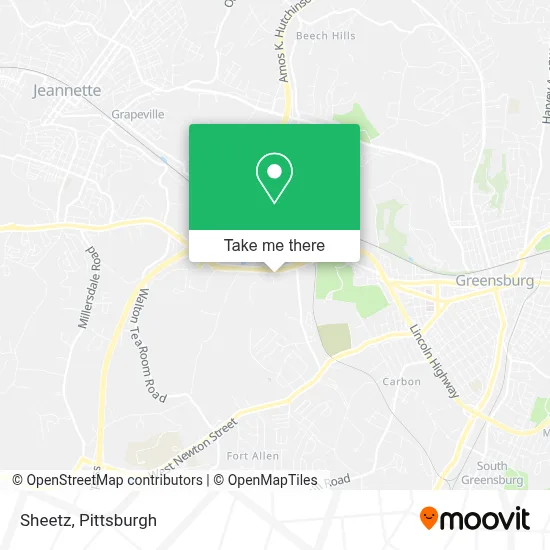 Sheetz map
