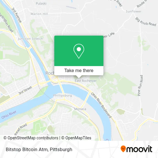 Bitstop Bitcoin Atm map
