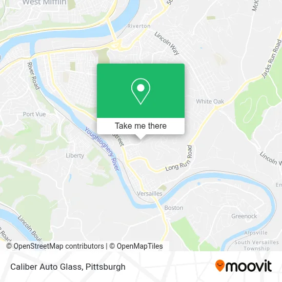 Caliber Auto Glass map