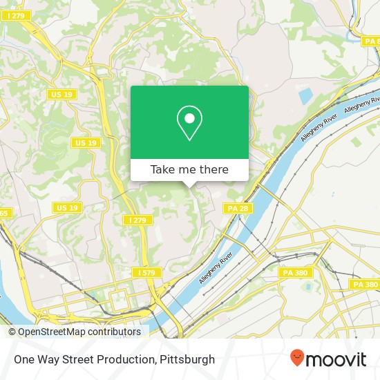 Mapa de One Way Street Production
