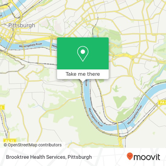 Brooktree Health Services map