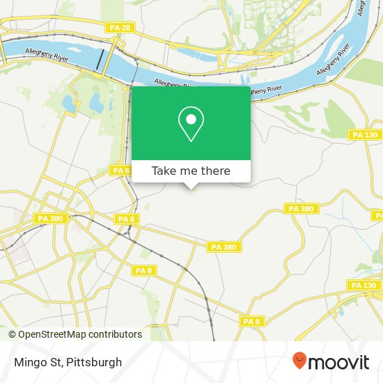 Mapa de Mingo St