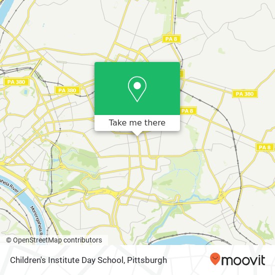 Children's Institute Day School map