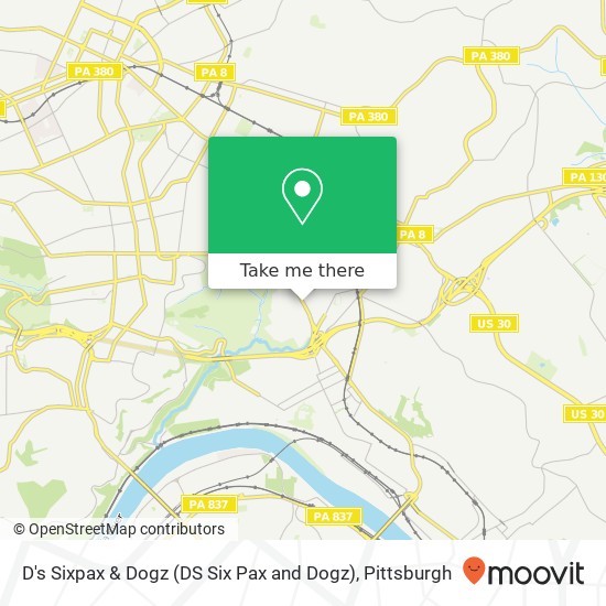 Mapa de D's Sixpax & Dogz (DS Six Pax and Dogz)