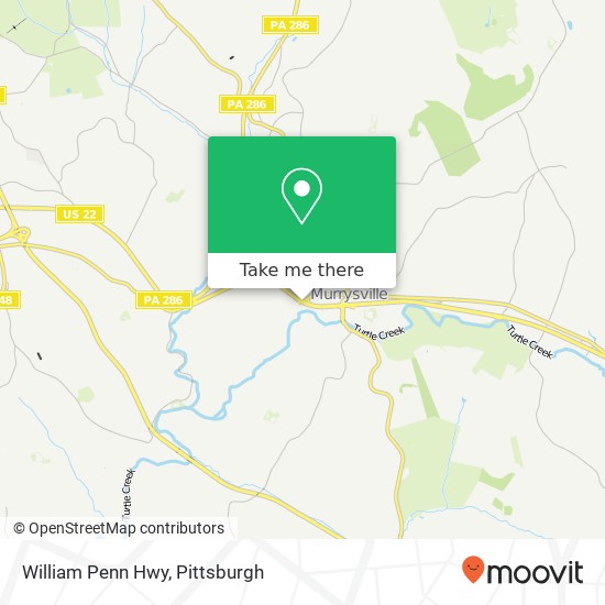 Mapa de William Penn Hwy