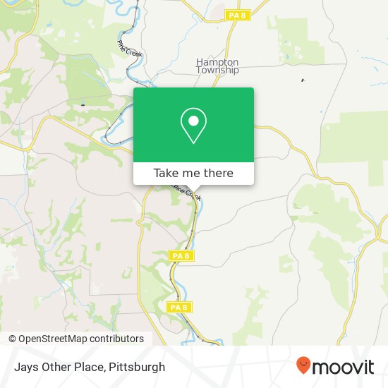 Jays Other Place map