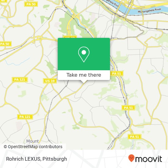 Rohrich LEXUS map