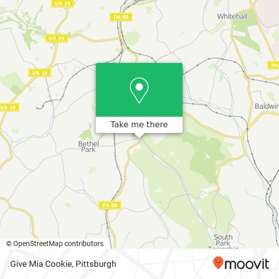Mapa de Give Mia Cookie