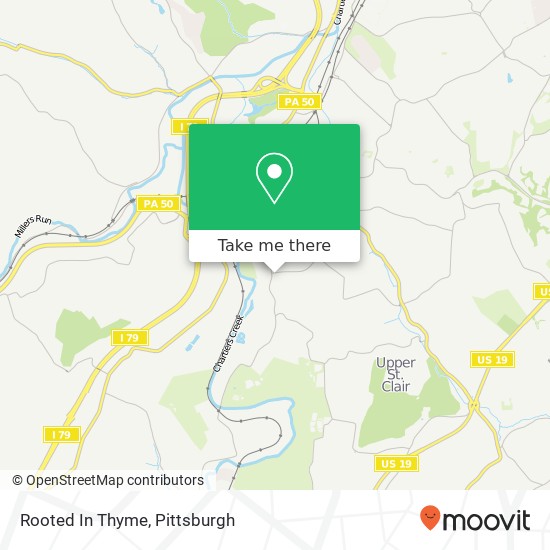 Rooted In Thyme map