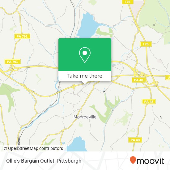 Mapa de Ollie's Bargain Outlet