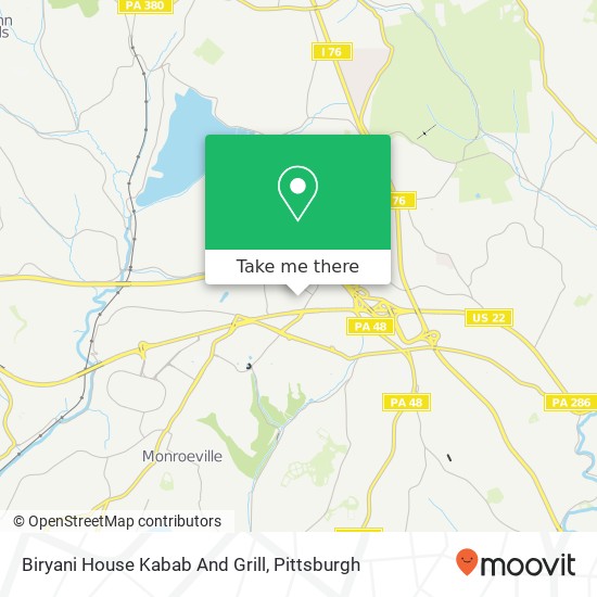 Mapa de Biryani House Kabab And Grill