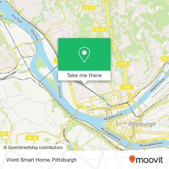 Mapa de Vivint Smart Home