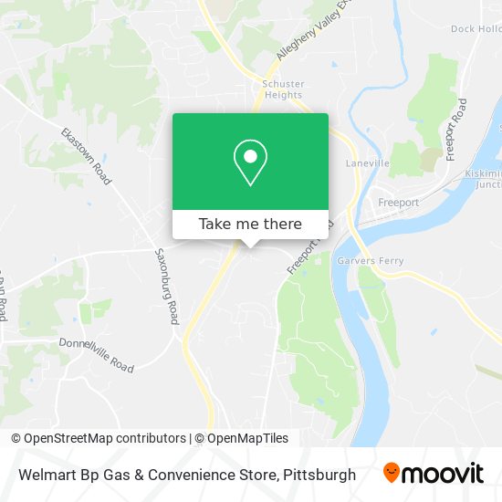 Welmart Bp Gas & Convenience Store map