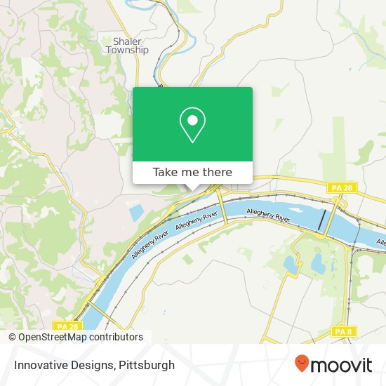 Innovative Designs map