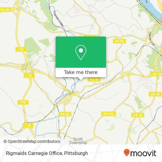 Mapa de Rigmaids Carnegie Office